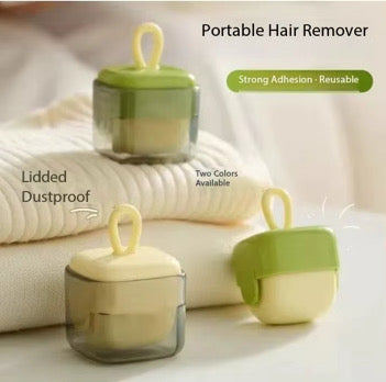 Reusable portable lint roller