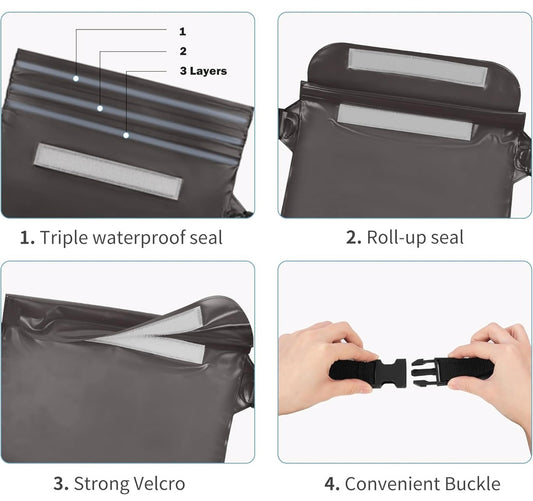 Waterproof waist bag